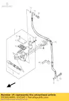 5926824B00, Suzuki, prowadnice przewodów hamulcowych suzuki ls savage p f ls650fp ls650p ls650 650 , Nowy