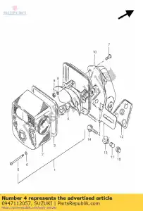 Suzuki 0947112057 ?arówka 12v21 / 5w - Dół