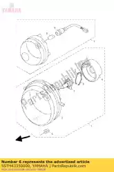 Here you can order the spring from Yamaha, with part number 5STH43350000: