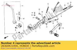 Here you can order the no description available at the moment from Honda, with part number 28300KJ1000: