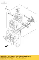 5913503H00, Suzuki, pin, pad suzuki uh burgman  g vlr intruder c1800 r ux sixteen ru2 touring rt uh125 uh200 vlr1800r ux125 ux150 c1800r vlr1800 200 125 1800 150 , Nieuw