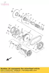 Here you can order the o-ring from Yamaha, with part number 932115200100: