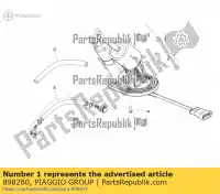 898260, Piaggio Group, Pompa paliwa kpl. aprilia piaggio  beverly bv dorsoduro zd4sm000, zd4sma00, zd4smc00, zd4smc01 500 750 2003 2005 2006 2008 2009 2010 2011 2015 2016, Nowy