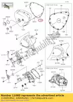 110601892, Kawasaki, junta, gerador ej650-a1 kawasaki w  a c cafe style special edition final ej800 w650 w800 street 650 800 , Novo