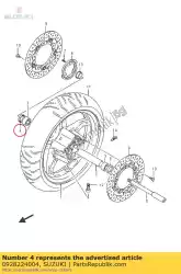 Here you can order the seal,oil. From Suzuki, with part number 0928224004: