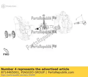 Piaggio Group 8714465001 versnelling 