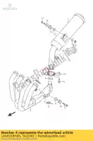 1446918H00, Suzuki, zacisk, muf conne suzuki gsf gsx 650 1250 2007 2008 2009 2010 2011 2012 2014 2015 2016, Nowy