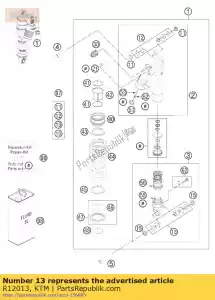 ktm R12013 kit rep. ours / phoque inférieur adv 07 - La partie au fond