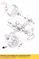 941100902800, Yamaha, pneu (at20x10-9 di-k778a t / l) yamaha yfm yfz 350 2000 2001 2002 2003 2004 2005 2006 2007 2008 2009 2010 2011 2012, Nouveau