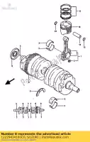 12229434100C0, Suzuki, ?o?ysko, wa? korbowy suzuki gsx 550 1985 1986 1987, Nowy