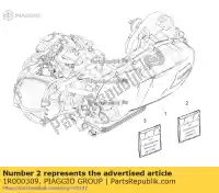 1R000309, Piaggio Group, kit de juntas de cilindro piaggio vespa fly liberty vespa vespa primavera vespa sprint vespa sprint iget vespa sprint sport zapm81200, zapm81201, zapma1200 zapm818g zapm818g,  zapma1100, zapma1101 zapma1200, zapma1201 zapma1300, zapma1301 zapma1400, zapma1401 zapma6100, zapma6101 , Nuevo