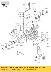 Ici, vous pouvez commander le bras-comp-swing kvf650d8f auprès de Kawasaki , avec le numéro de pièce 330010152: