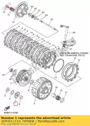 Ici, vous pouvez commander le engrenage, entraînement primaire auprès de Yamaha , avec le numéro de pièce 1SM1611110: