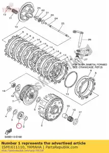 yamaha 1SM1611110 engrenage, entraînement primaire - La partie au fond