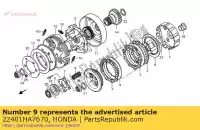 22401HA7670, Honda, spring, clutch honda trx400fw fourtrax foreman trx450es es trx450fe 400 450 , New