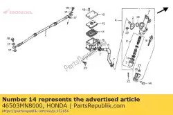 Aqui você pode pedir o nenhuma descrição disponível no momento em Honda , com o número da peça 46503MN8000: