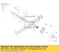 B019184, Piaggio Group, nasadka boczna ko?a pasowego aprilia piaggio vespa fly liberty lt lx lxv metm918f metmd primavera rp8m66700, rp8m68500, rp8m6692 rp8m66701, rp8m68501, rp8m66920, rp8m66111, rp8m66823,  rp8m82313, rp8m82514 rp8m82500, rp8m82510, rp8m82312, rp8m82122, rp8m82512, rp8m82513, rp8m82314, r, Nowy