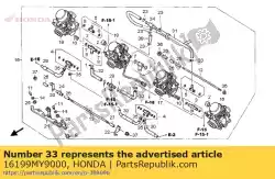 Ici, vous pouvez commander le tube, carburant auprès de Honda , avec le numéro de pièce 16199MY9000: