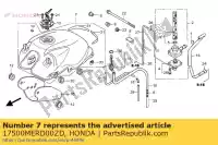 17500MERD00ZD, Honda, tank set, brandstof * nha12m * (nha12m interstellaire zwart metallic) honda cbf 600 2005 2006 2007, Nieuw