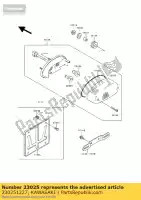 230251227, Kawasaki, lamp-tail kawasaki zephyr 1100 , New