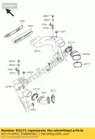 921711093, Kawasaki, klem zx1200-a1 kawasaki zx 1200 2000 2001 2002 2003 2004 2005 2006, Nieuw