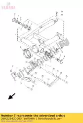 Here you can order the nut from Yamaha, with part number 26H221430000: