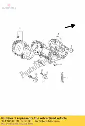 Aqui você pode pedir o velocidade e tacome em Suzuki , com o número da peça 3412001H10: