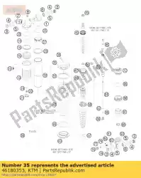 Here you can order the spring retainer m52x1,5 from KTM, with part number 46180353: