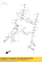 Qui puoi ordinare bullone 8x35 da Suzuki , con numero parte 0910608071: