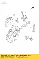 3312047H00, Suzuki, rotor,signal ge suzuki gsx r 1000 2009 2010 2011 2012 2014 2015 2016, New