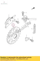 Here you can order the rotor,signal ge from Suzuki, with part number 3312047H00: