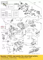 270020006, Kawasaki, relais-assy, ??lampe de signalisation kle650a kawasaki  er-6f er-6n kle vulcan z zx 300 650 800 1000 2007 2008 2009 2010 2011 2012 2013 2014 2015 2016 2017 2018 2019 2020 2021, Nouveau