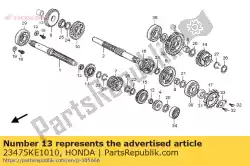 Here you can order the bush, 22mm from Honda, with part number 23475KE1010: