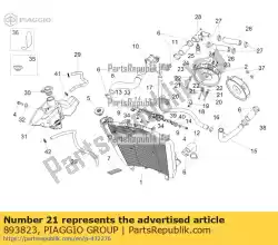 Qui puoi ordinare rondella d4,5 da Piaggio Group , con numero parte 893823: