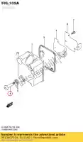 0910607016, Suzuki, bullone, 7x37 suzuki ux sixteen  gsf bandit v limited z vz gsf400 lt z90 4t quadsport ux125 ux150 ltz90 150 400 125 90 , Nuovo