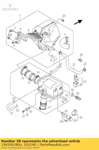 suzuki 1365061B00 czujnik temperatury - środek