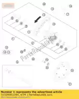 51509001044, KTM, rueda delantera cpl.6x21'excel xc ktm exc mxc sx sxs xc xcf 125 150 200 250 300 350 400 450 500 525 540 2003 2004 2005 2006 2011 2012, Nuevo