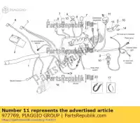 977769, Piaggio Group, Fusibile 3a moto-guzzi bellagio breva breva v ie griso griso s e griso v ie norge sport stelvio zgulsg01 zgulsu02 850 940 1100 1200 2005 2006 2007 2008 2009 2015 2016 2017, Nuovo