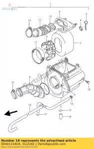 suzuki 0940114404 clamp - Bottom side