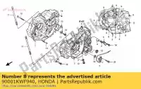 90001KWF940, Honda, geen beschrijving beschikbaar op dit moment honda cbf 125 2009 2010 2011 2013, Nieuw