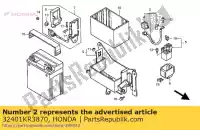 32401KR3870, Honda, câble, batterie magnétique de démarrage honda ca cmx 125 250 1995 1996 1997 1998 1999, Nouveau