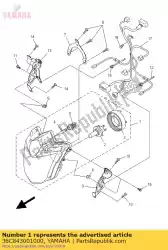 Qui puoi ordinare gruppo faro da Yamaha , con numero parte 36C843001000: