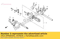 Here you can order the no description available at the moment from Honda, with part number 24213MN8000: