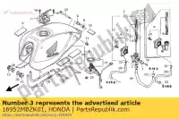 16952MBZK01, Honda, conjunto de tela, filtro de combustível honda cb hornet s f2 cbr  rr f cbf n sa na cb600f 600 , Novo