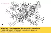 19601MR5000, Honda, dekking, motorwarmte honda pc pacific coast  pc800 800 , Nieuw