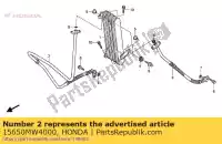 15650MW4000, Honda, pipe comp., r. tubo flessibile dell'olio honda rvf  r rvf750r 750 , Nuovo