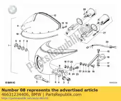 Here you can order the eccentric from BMW, with part number 46631234406: