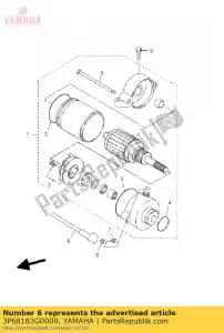 yamaha 3P68183G0000 przewód komp. - Dół