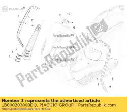 Tutaj możesz zamówić malowana os? Ona kierownicy od Piaggio Group , z numerem części 1B000203000DQ: