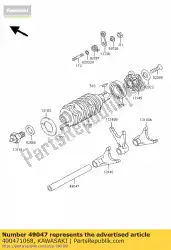 Tutaj możesz zamówić przesuni? Cie pr? Ta od Kawasaki , z numerem części 490471068: